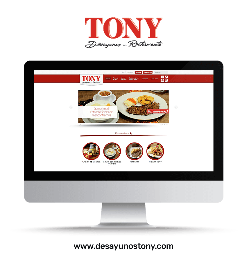 Desayunos - Restaurante TONY